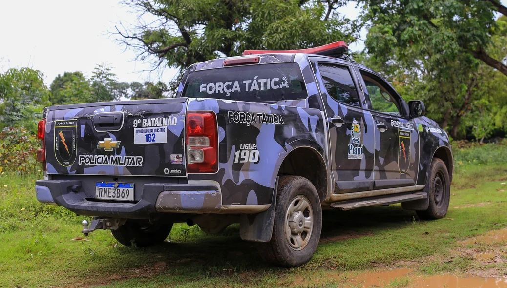 Viatura da Força Tática do 9º BPM