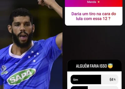Wallace Leandro e a caixa de perguntas aberta por ele em sua rede social