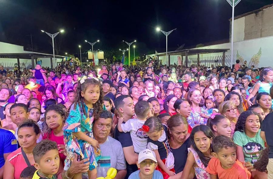 A população compareceu em peso ao evento