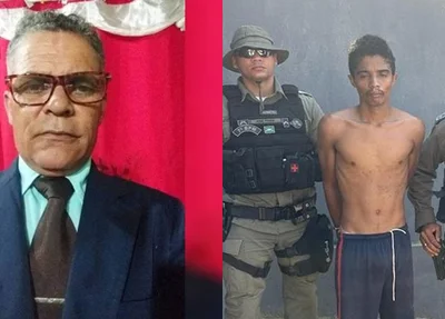 A vítima, Sulpício da Silva Neto, e o acusado de homicídio, Mateus Pereira Rodrigues
