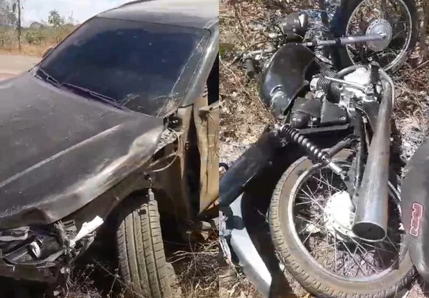 Adolescente de 16 anos morreu após acidente frontal em que colidiu a sua moto com um veículo modelo SW4