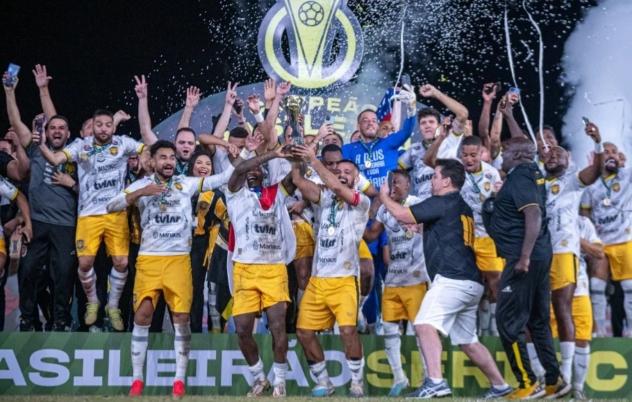 Amazonas vence Brusque e conquista primeiro titulo da Série C