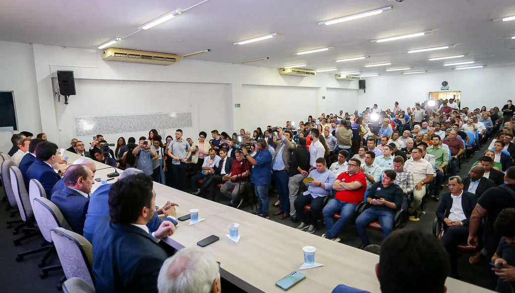 Auditório lotado