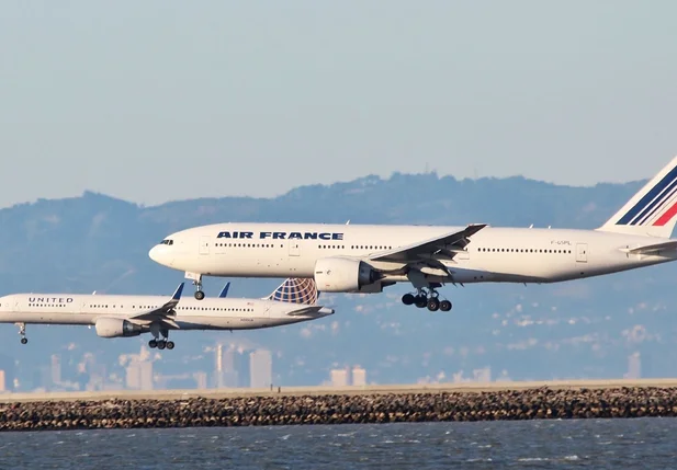 Avião da Air France