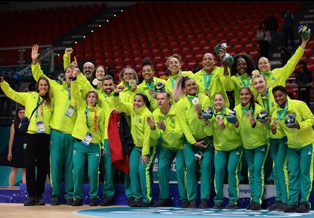 Basquete Feminino fatura medalha de ouro nos Jogos Pan-Americanos