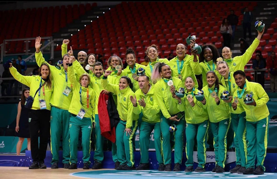 Basquete Feminino fatura medalha de ouro nos Jogos Pan-Americanos