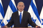 Benjamin Netanyahu, primeiro-ministro de Israel, durante pronunciamento na tarde desta segunda-feira (09)