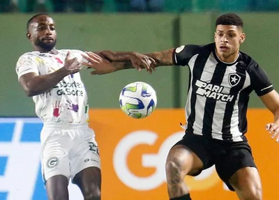 Botafogo e Goiás se enfrentam na noite desta segunda-feira