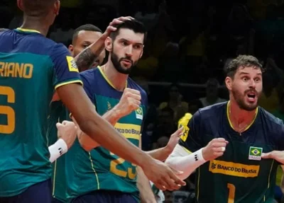 Brasil sofre, mas derrota Ucrânia no tie-break