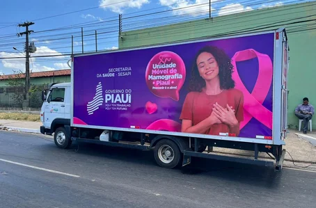 Caminhão da Mamografia inicia atendimentos em Teresina