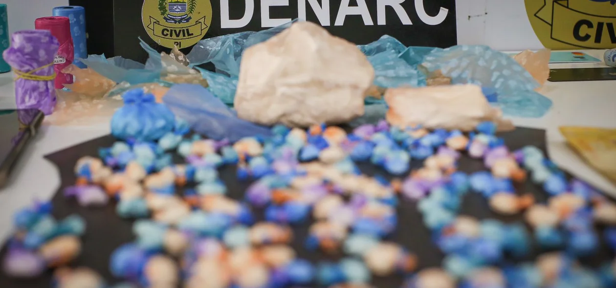 Cocaína apreendida