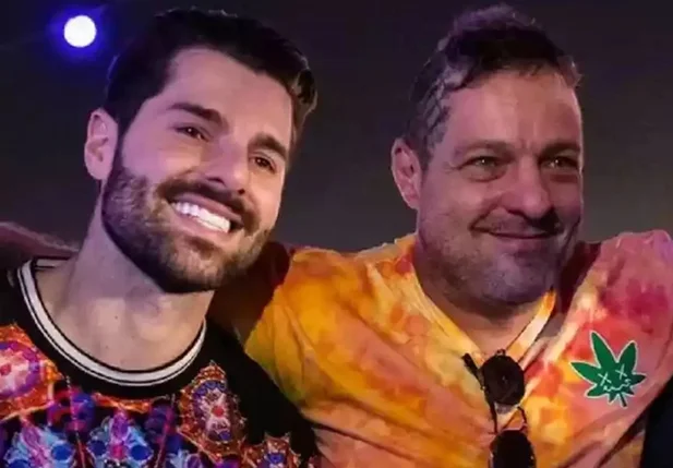 DJ Alok e seu pai, o DJ Juarez "Swarup" Castillo