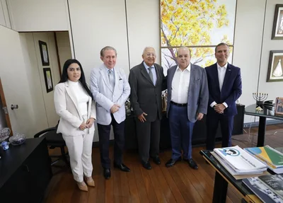 Dr. Pessoa em visita em Brasília