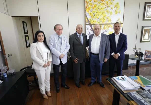 Dr. Pessoa em visita em Brasília