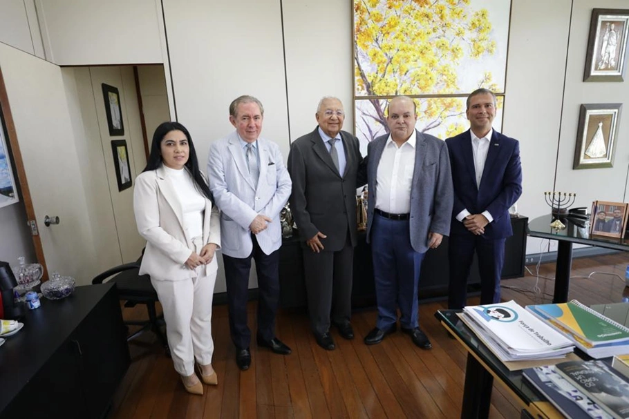 Dr. Pessoa em visita em Brasília