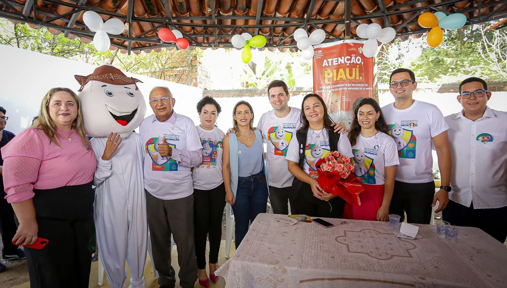 Dr. Pessoa prestigia lançamento da Campanha Nacional de Multivacinação em Teresina