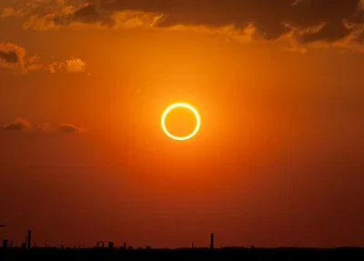 Eclipse solar Anular  acontece dia 14 de Outubro de 2023