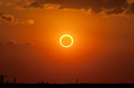 Eclipse solar Anular  acontece dia 14 de Outubro de 2023
