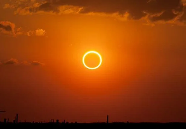 Eclipse solar Anular  acontece dia 14 de Outubro de 2023