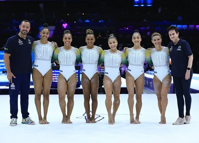 Equipe brasileira de ginástica artística garante vaga nos Jogos Olímpicos de Paris 2024