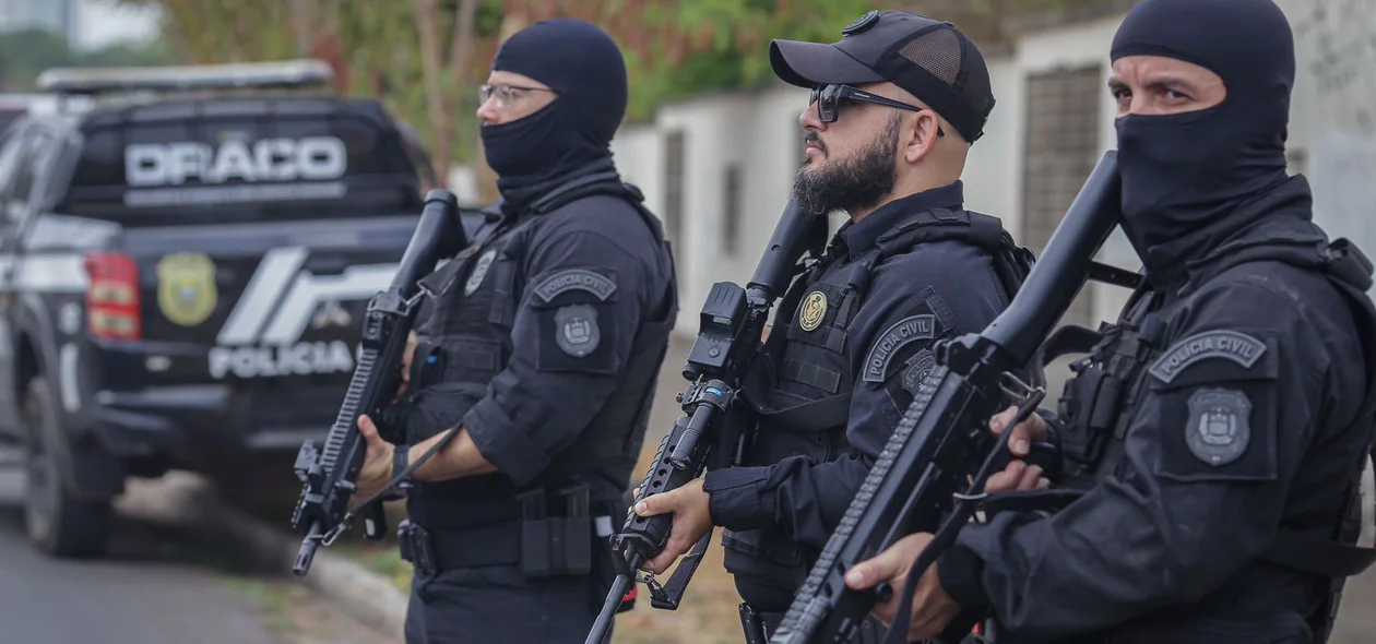 Equipe do DRACO em operação no Parque  Universitário