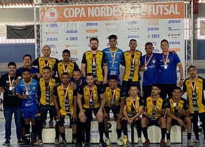 Equipe piauiense da AABB é vice-campeã da Copa Nordeste de Futsal