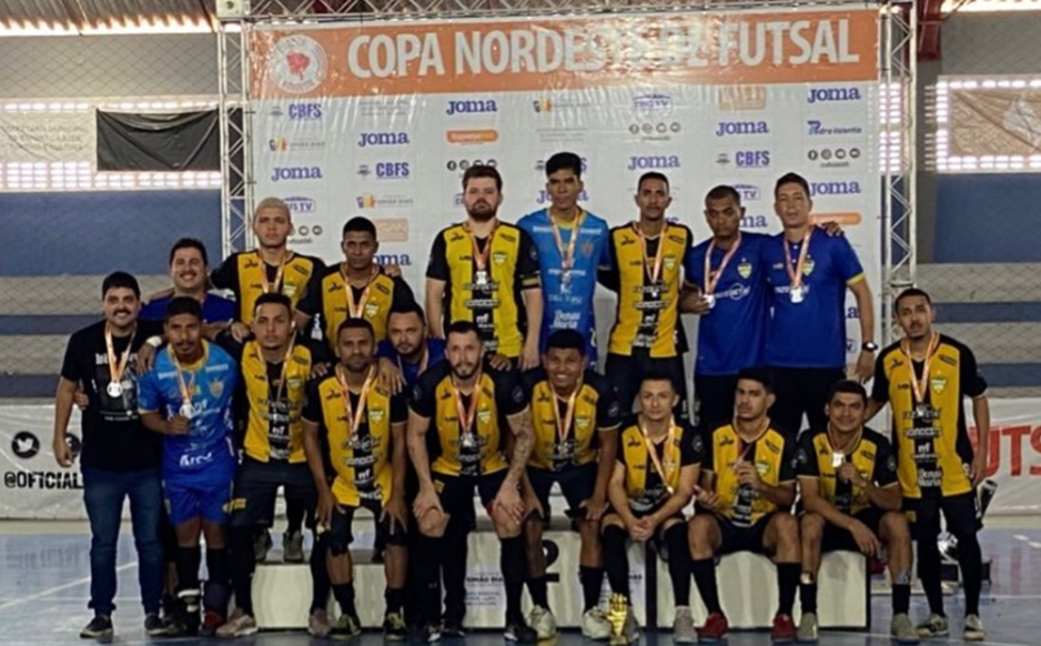 Equipe piauiense da AABB é vice-campeã da Copa Nordeste de Futsal