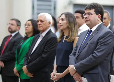Fábio Novo, Themístocles Filho, Isabel Fonteles e Rafael Fonteles