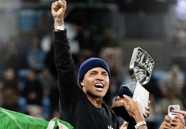 Felipe Gustavo foi campeão da etapa de Sydney da SLS