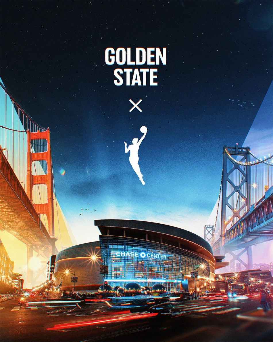 Golden State será a 13ª franquia da WNBA
