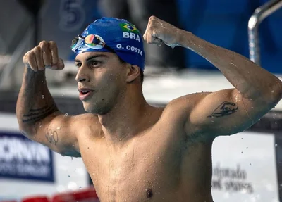 Guilherme Costa leva ouro nos 800m livre