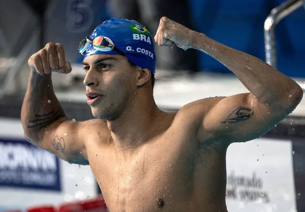 Guilherme Costa leva ouro nos 800m livre