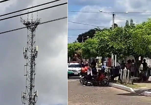 Homem foi resgatado pelo Corpo de Bombeiros