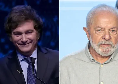 Javier Milei e Lula