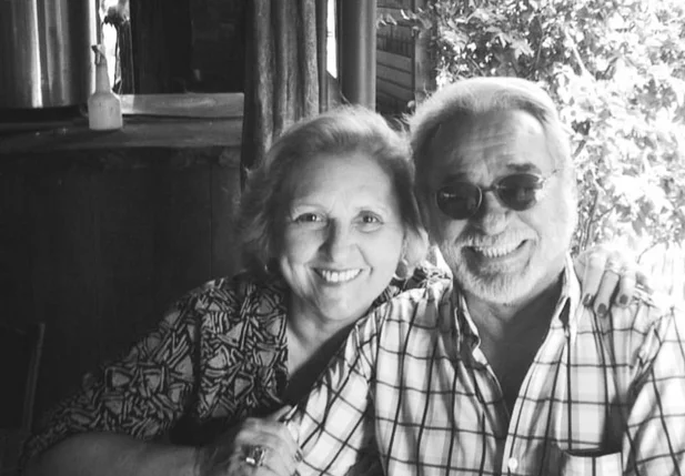 Juiz Francisco de Assis Brito Braz e Silva e a esposa