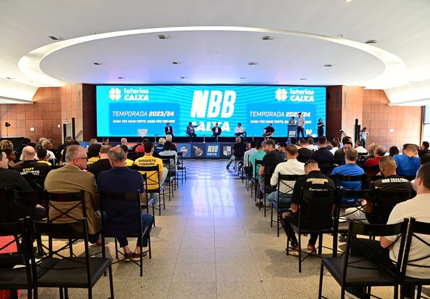 Lançamento do NBB Caixa