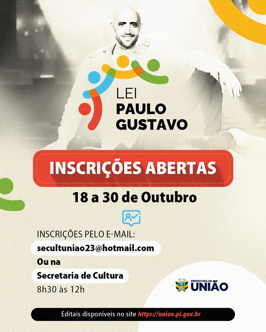 Lei Paulo Gustavo em União