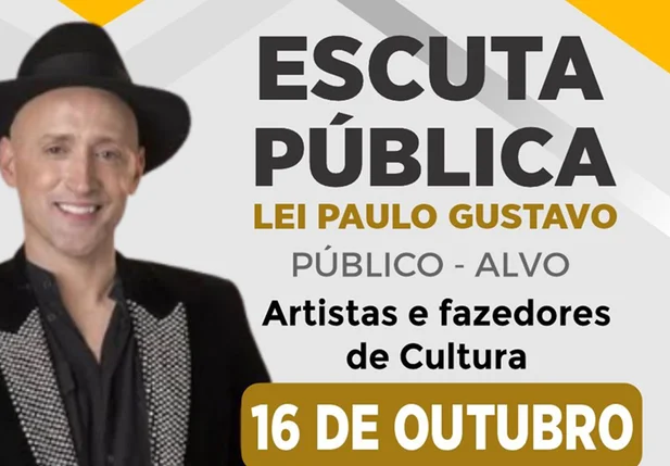 Lei Paulo Gustavo: Um Convite aos Artistas e Fazedores de Cultura de Esperantina