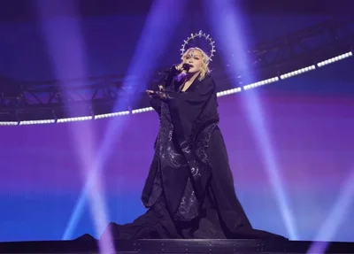 Madonna na estreia da The Celebration Tour