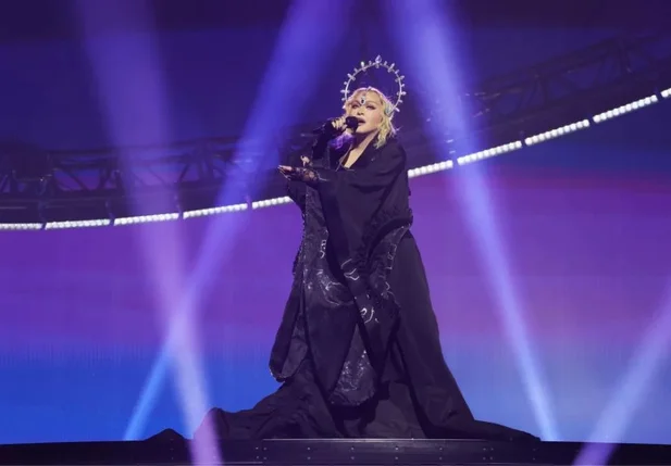 Madonna na estreia da The Celebration Tour
