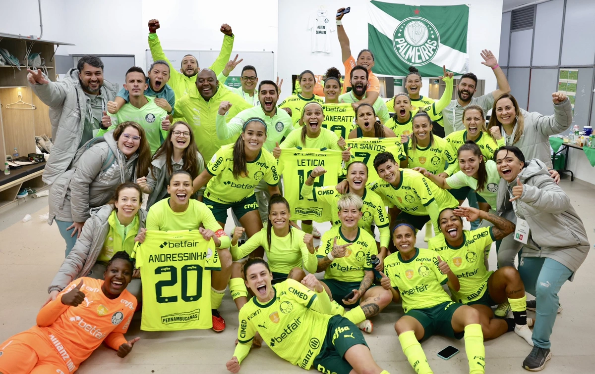 Meninas do Palmeiras garantem vaga na grande final da Libertadores