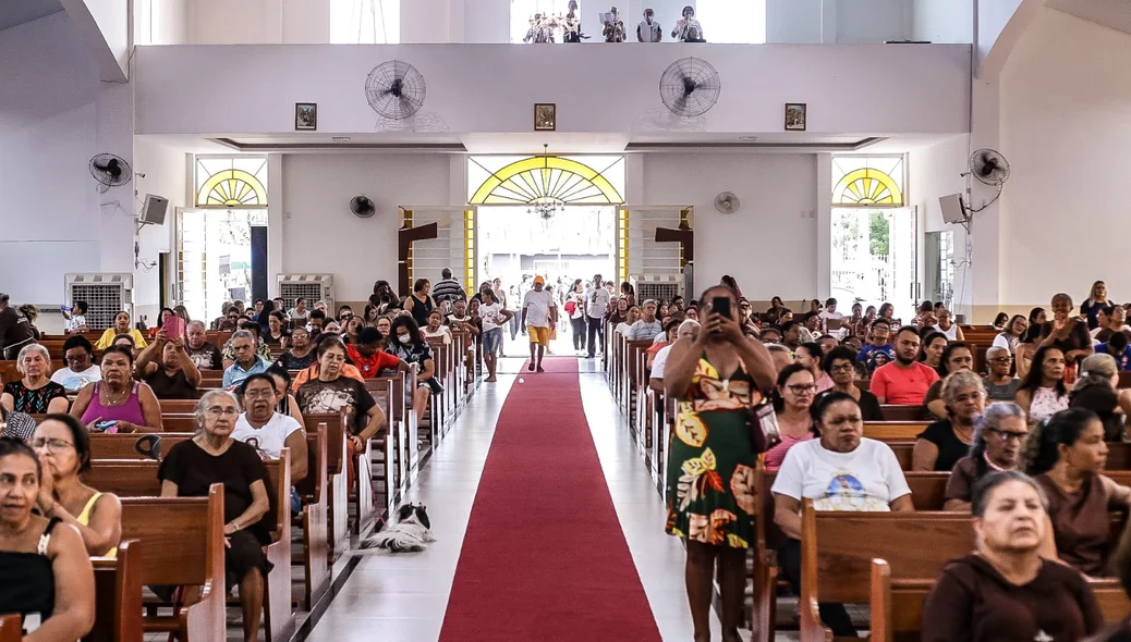 Missa dedicada a São Francisco de Assis