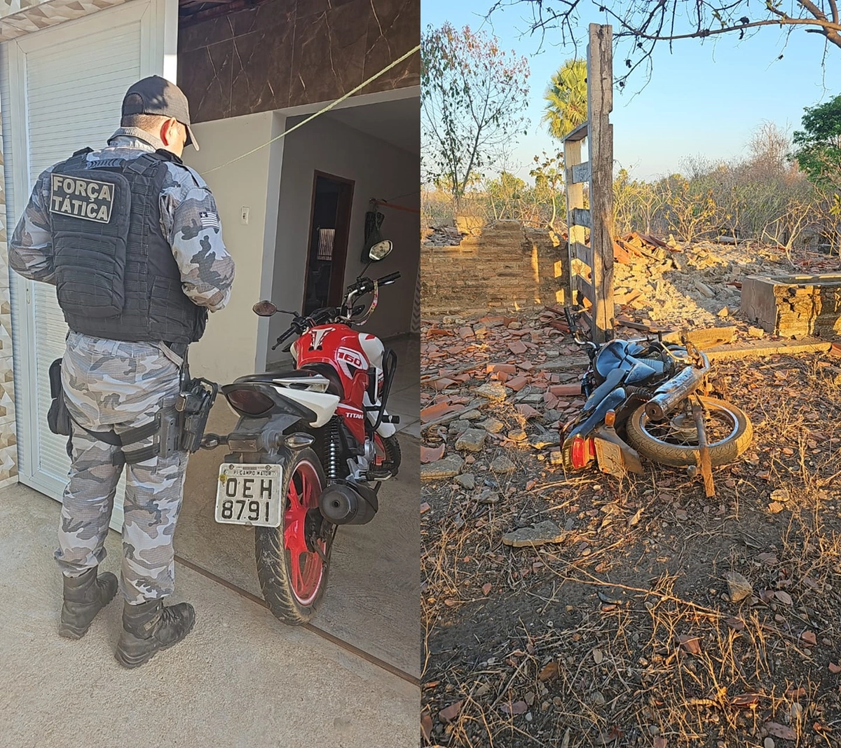 Motocicletas apreendidas