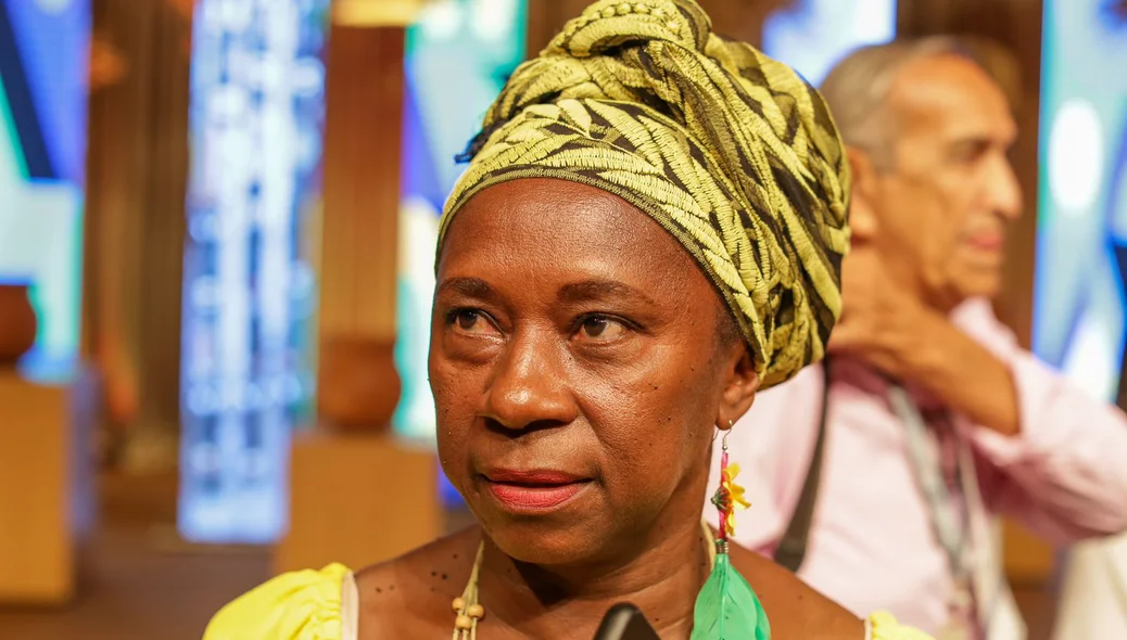Negra Irene, uma das homenageadas