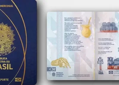 Novo modelo de passaporte começa a ser emitido no Brasil