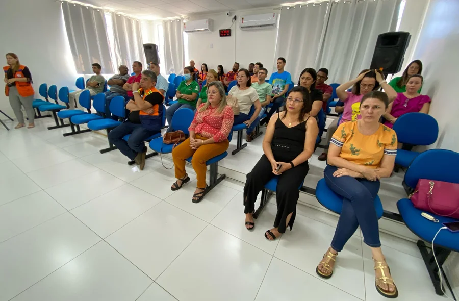O evento teve início às 8h com o processo de credenciamento