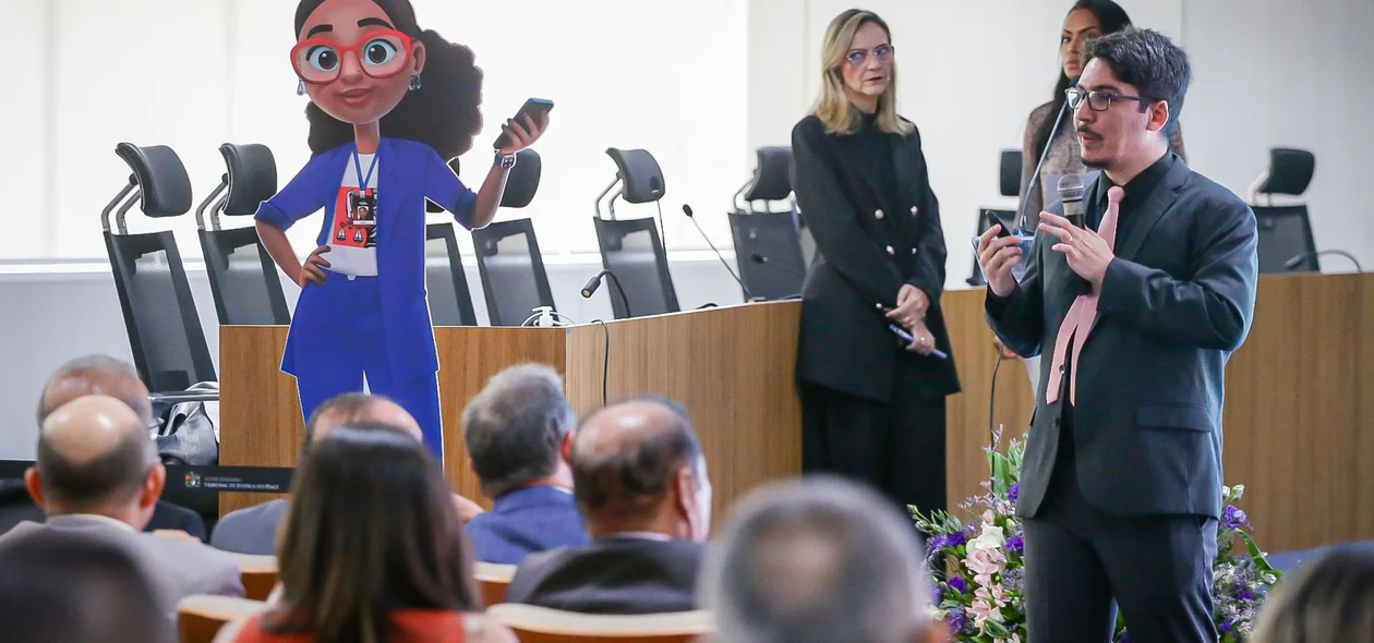 O lançamento da JuLIA aconteceu no Plenário do Tribunal de Justiça do Piauí