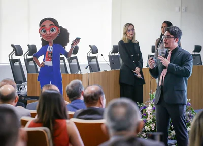 O lançamento da JuLIA aconteceu no Plenário do Tribunal de Justiça do Piauí