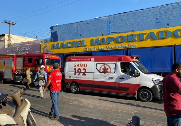 Ocorrência registrada na Avenida Principal do Parque Piauí