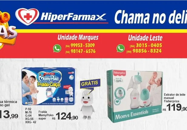 Ofertas deste sábado (07) na Hiperfarmax